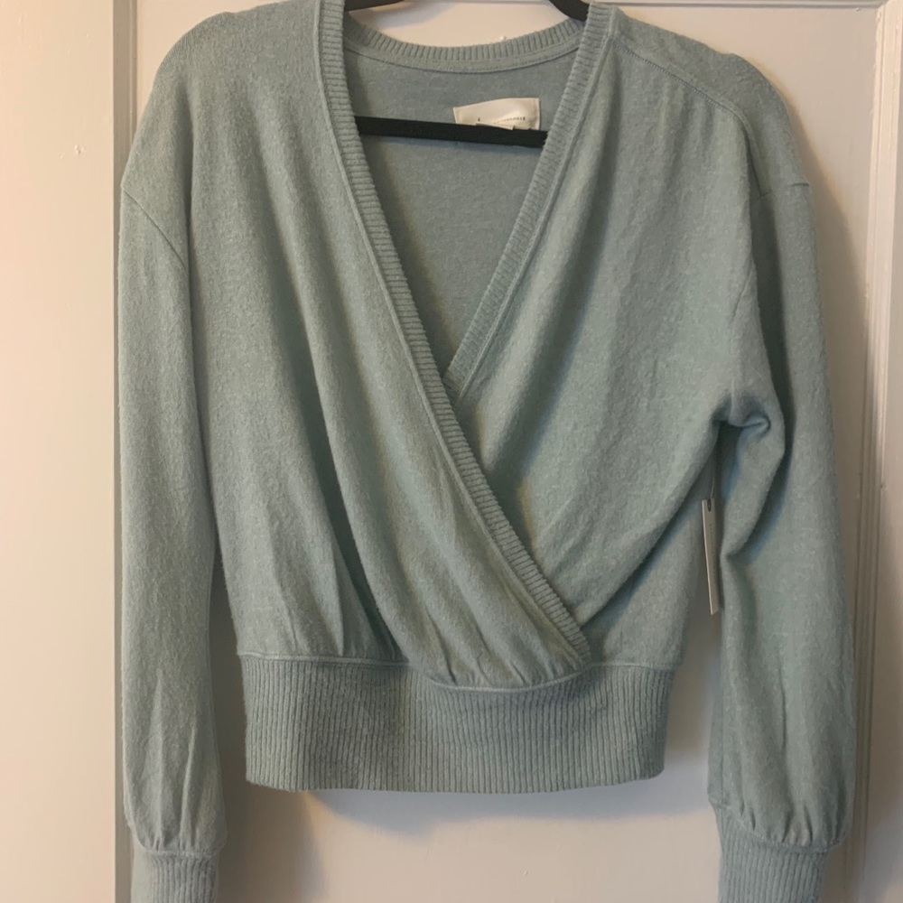 Anthropologie Rocio Surplice Top XS